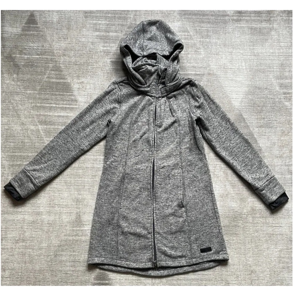 CALVIN KLEIN PERFORMANCE Women’s Small Gray Hooded Jacket W/ Thumbholes